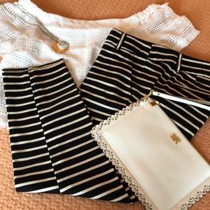 Loft 4 petite crop pant straight leg